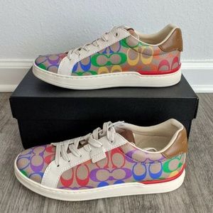 COACH RAINBOW SNEAKERS (Women’s Sizes 8 & 8.5)
